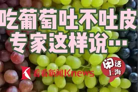 闲话上海 | 吃葡萄吐不吐皮？专家这样说……图片