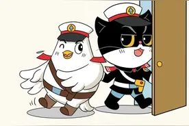 黑猫警长忙反诈，惩戒骗子有办法~图片