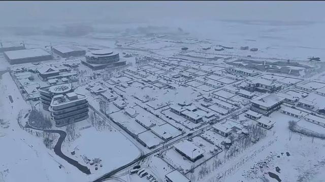 等一场雪，念一座城！敦化冬景如画