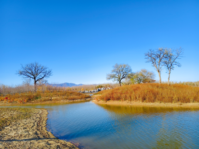 初冬北京，碧水蓝天美景好治愈