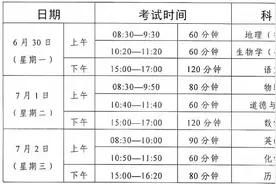 6月30日至7月2日，梅州市2025年中考时间定了图片