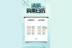 清明火车票明日起售 铁路宁波站加开衢州方向车次图片