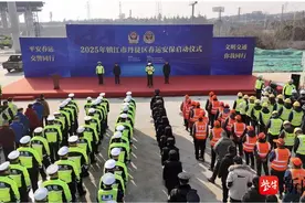 平安春运，交警同行，2025年镇江春运安保启幕图片