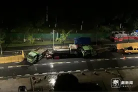 人安置，三个冰箱也安置，三孔泄洪之下，潮新闻夜探建德临时安置点图片