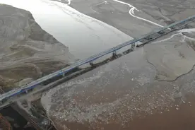 黄河进入凌汛期，首凌日期为2001年来最早图片