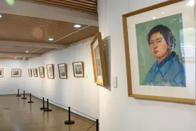 王莹宋涤“彩墨传情”书画作品展亮相北京紫竹院图片