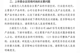 新“国九条”后首单IPO过会，联芸科技持续经营和独立性被问询图片