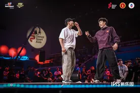 霹雳舞赛场上的“功夫对话”图片