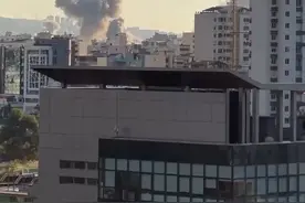 黎巴嫩贝鲁特南郊再遭袭击 以军称已开始“大规模”空袭图片