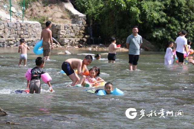 安全亲水，清凉生金！绥阳乡村“避暑水滩”激活夏日经济
