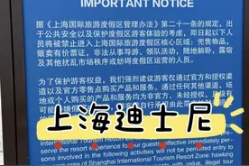 终于出手！上海迪士尼禁止这些人进入图片