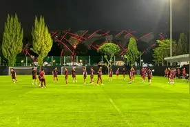 专注自身争取胜利 国足在雅加达进行首场训练图片