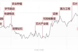 每日收评市场逾百股涨超9%！算力概念股全线爆发，寒武纪再创历史新高图片
