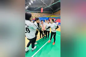 嘉禾在2023年“超级杯”全国气排球联赛湖南赛区比赛夺冠图片