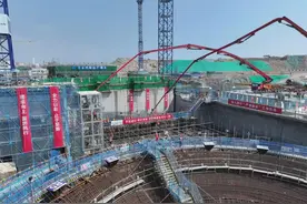 中广核广东陆丰核电项目1号机组主体工程正式开工图片