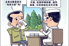 （图表·漫画）生活观察｜过敏的原因图片