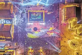 银川市三区各秀绝活点亮夜经济图片