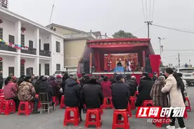 瑞彩盈村，共赴新春之约！大通湖千山红镇举行2025年“贺新春”文化文艺活动图片