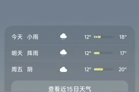贵阳降温又下雨，出门记得带伞多穿衣图片