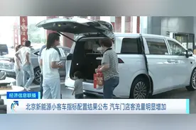 北京新能源小客车指标配置结果公布 门店客流量、线上咨询量明显上升图片
