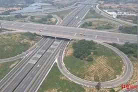 去黄龙溪更方便了！剑南大道和成都第二绕城高速公路实现互通图片