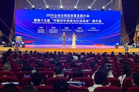2025企业出海高质量发展大会在渝中区举行图片