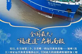 闽人智慧丨全国最大！“福建造”启航南极图片