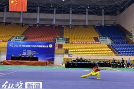 2023年河北省青少年武术套路锦标赛开赛图片