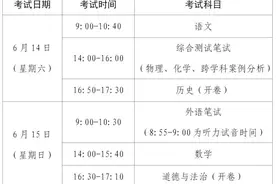 2025年上海中考本周末开考，这些物品不能带图片
