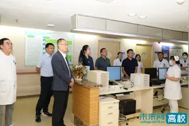 承德医学院校长一行调研走访天津两家医院图片