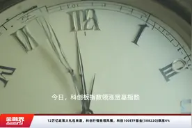 12万亿政策大礼包来袭，科创行情独领风骚，科创100ETF基金(588220)飙涨4%视频封面