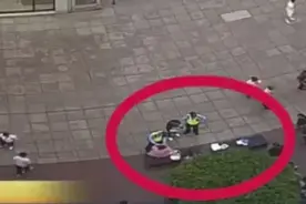 手脚迅速僵硬发麻、满地都是带血纸巾？游客突发意外，上海警方出手了→图片