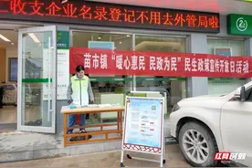 “暖心惠民 民政为民”慈利县苗市镇开展民生政策宣传开放日活动图片