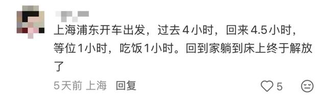 沪牌大军集体出动！这里堵车堵到猪肝红！出门导航1个半小时，实际开车4小时