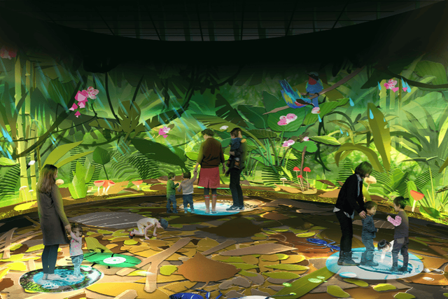 新加坡遛娃界卷起来了！4600㎡巨无霸室内雨林，能爬树能钻洞