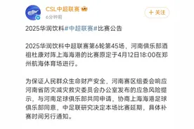 因天气原因，河南队主场迎战上海海港比赛将延期举行图片