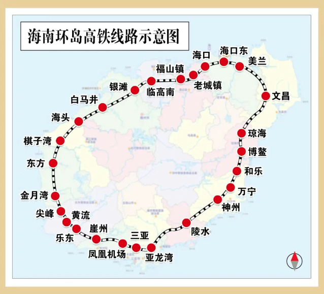 中国最美环线高铁，处处是风景！