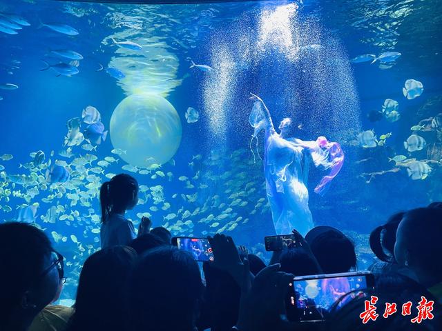 千人传递国旗，“海洋蓝”与“中国红”交相辉映