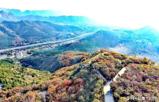 秋日限定！济南蚰蜒山红叶渐染