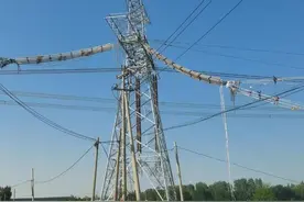 完美收官！津潍高铁滨州段超高压电力线路迁改全部完成图片
