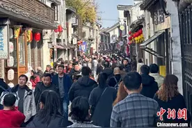 锦绣中国年｜喜庆热闹过大年 浙江南浔古镇浓浓年味引客来图片