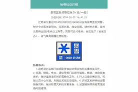 本周末，江苏暴雪！图片
