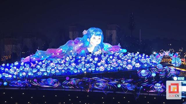 第32届自贡国际恐龙灯会盛大开幕 游客沉醉灯海直呼震撼