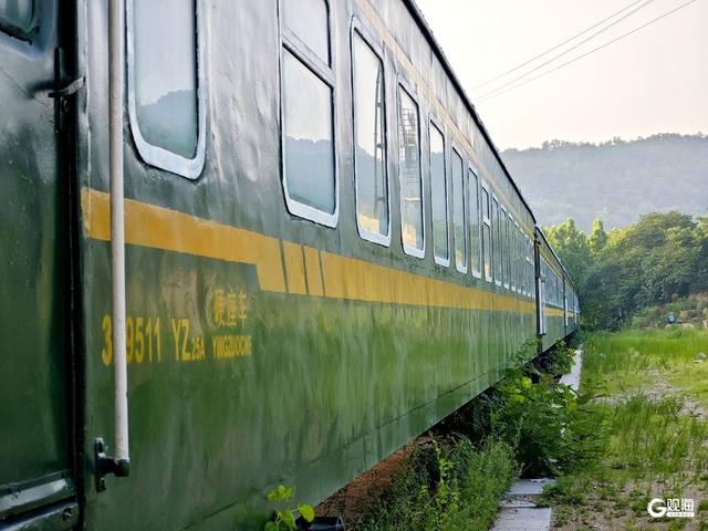 青岛百果山森林公园东方红火车：盛夏的复古列车