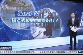新闻透视：Sora爆火 国产大模型如何迎头赶上？图片