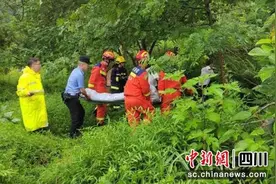 自贡荣县：87岁大爷走失昏倒荒野被成功救助图片