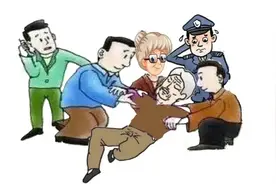 以案说法丨老人看热闹领喜糖后跌倒去世，谁之过？图片