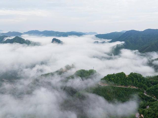保康：云海漫山巅 泼墨绘仙卷