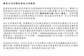 威海市商业银行更名为威海银行图片