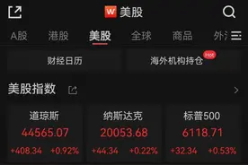 美股全线收涨 标普500指数创新高图片